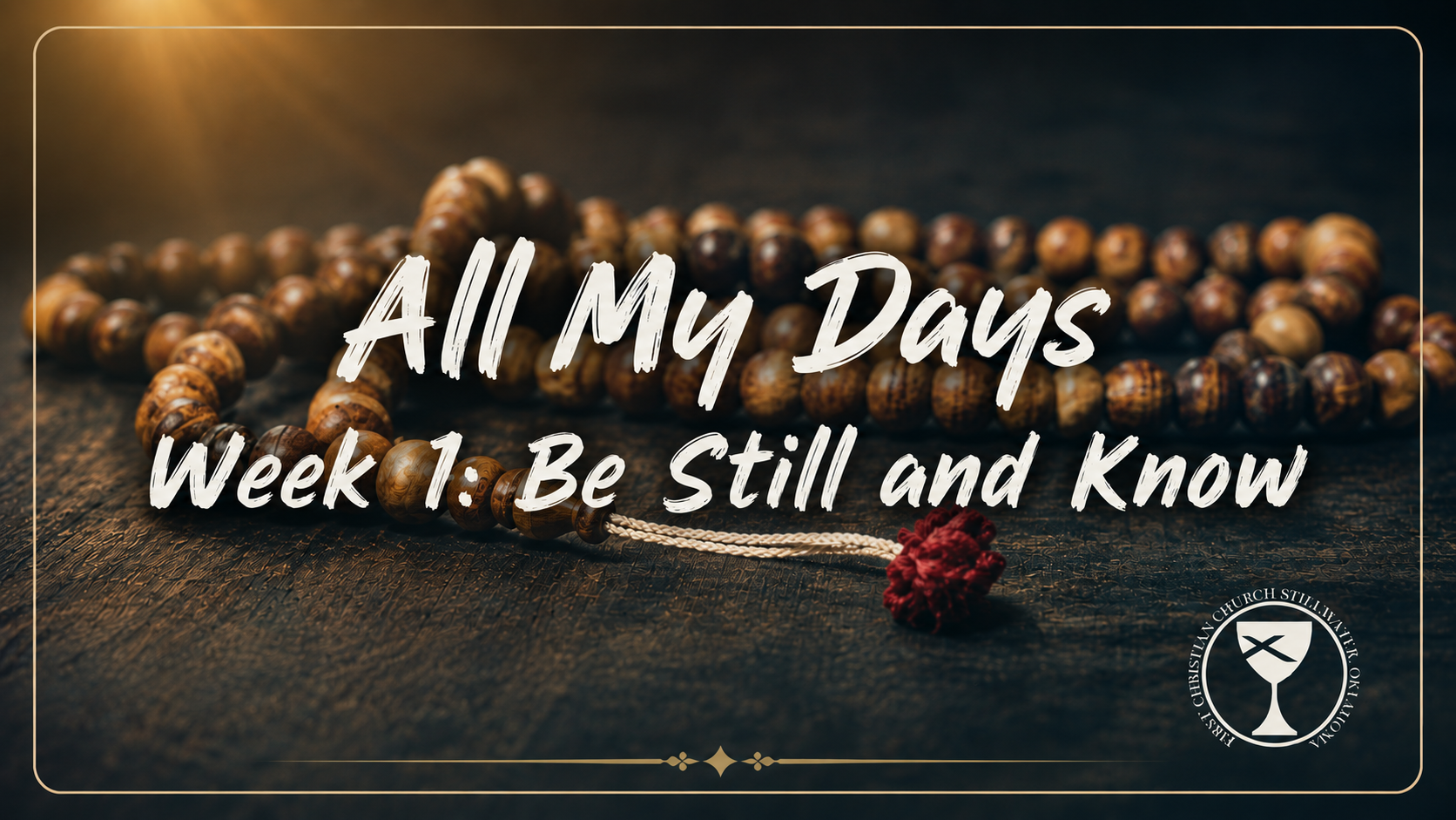 Be Still and Know